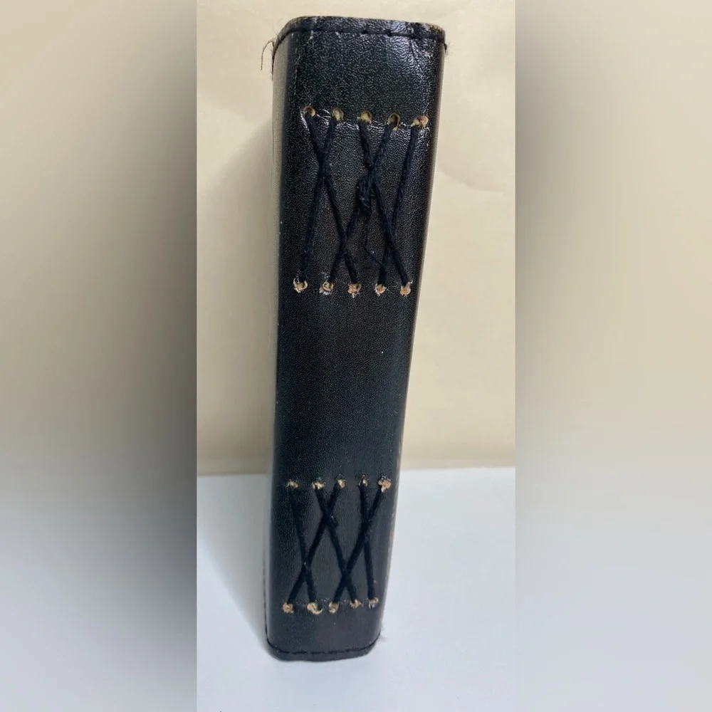 Luna Moth Leather Journal Blank Book Journal Vintage-Like Grimoire
